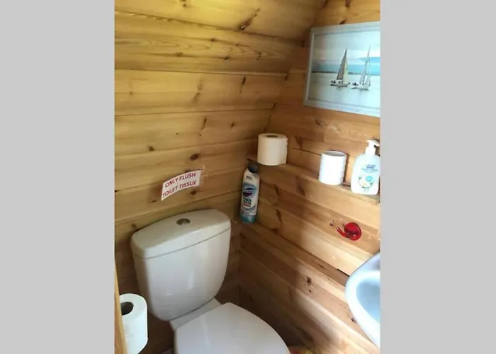 River View Log Cabin Pod - 5 Star Glamping Experience 度假居